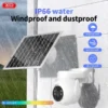 دوربین نظارتی هوشمند با پنل خورشیدی ایکس او مدل XO CR10 Solar Outdoor Camera 300W Pixel WiFi Edition - Image 6