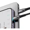 کابل تایپ سی به لایتنینگ 20 وات 2 متری بیسوس مدل Baseus Glimmer PD Fast Charging Data Cable CADH000101 - Image 6