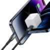 کابل تایپ سی به لایتنینگ 20 وات 2 متری بیسوس مدل Baseus Glimmer PD Fast Charging Data Cable CADH000101 - Image 8