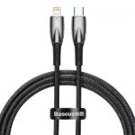 کابل تایپ سی به لایتنینگ 20 وات 2 متری بیسوس مدل Baseus Glimmer PD Fast Charging Data Cable CADH000101