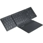 کیبورد بی‌سیم تاشو شارژی با تاچ پد کوتسی مدل COTECi Folding Bluetooth Keyboard with TouchPad OF-032