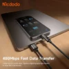 کابل شارژ USB به تایپ سی نمایشگر دیجیتال طول 1.2متر مک دودو مدل Mcdodo CA-8870 - Image 6