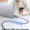 کابل شارژ سریع 60 وات چند منظوره مغناطیسی جمع‌شونده مک دودو مدل Mcdodo CA-9920 - Image 4