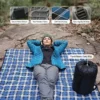 کیسه خواب یک نفره گرین لاین مدل Green Lion Camping Sleeping Bag GNSMCPSLBGBK - Image 7