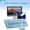 کیبورد و ماوس بی سیم کوتسی مدل COTECi 0F-054 wired keyboard and mouse set - Image 4