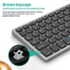 ماوس و کیبورد دو حالته بی سیم کوتسی مدل COTECi Keyboard & Mouse OF-045 - Image 6
