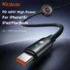کابل شارژ تایپ سی 60 وات طول 1.5 متر مک دودو مدل Mcdodo CA-2580 - Image 5