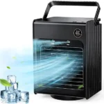 کولر رومیزی مه پاش و چراغ خواب پرودو مدل Porodo Lifestyle Air & Mist Portable Cooling Fan With Night Light
