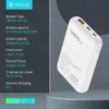 پاوربانک بی سیم 10 وات 5000 هزار سلبریت مدل Celebrat Wireless PB03 - Image 5