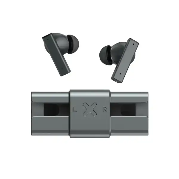 GNZINANCYBK-Green-Lion-ZINC-Y-Metal-Earbuds-TWS-with-ANC-Black.webp هندزفری بلوتوث گرین لاین مدل Green Lion ZINC Y Metal Earbuds TWS with ANC - Image 1