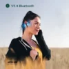 هندزفری بلوتوث گرین لاین مدل Green Lion ZINC Y Metal Earbuds TWS with ANC - Image 4