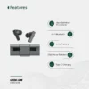 هندزفری بلوتوث گرین لاین مدل Green Lion ZINC Y Metal Earbuds TWS with ANC - Image 6