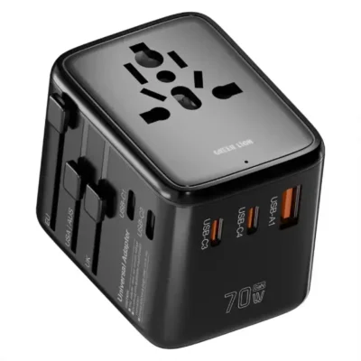 آداپتور شارژ مسافرتی گرین لاین مدل Green Lion Companion 70 Universal Travel Adapter