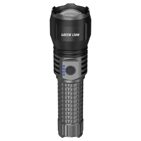 New-Project-1-36.webp چراغ قوه گرین لاین مدل Green Lion Hunter Portable LED Torch - Image 1