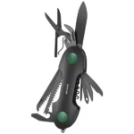 چاقو و ابزار 14 کاره گرین لاین مدل Green Lion 14-In-1 Multi Tool Key Chain Knife