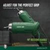 پیچ گوشتی شارژی گرین لاین مدل Green Lion GSD-54 Cordless Screwdriver GNGSD54CSGN - Image 10