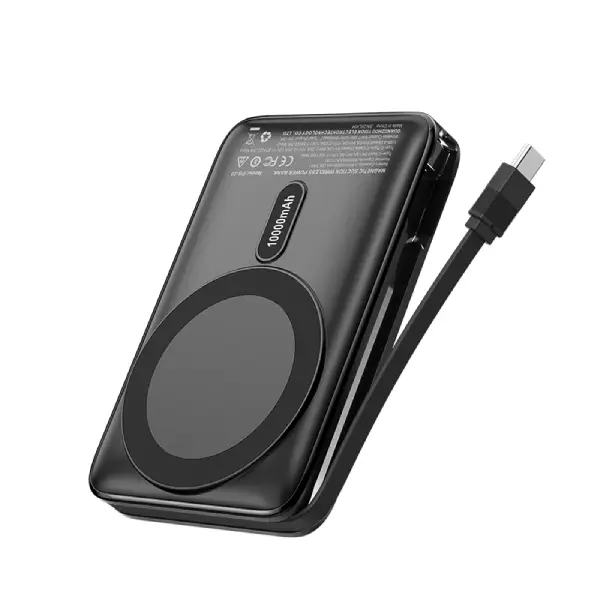 New-Project-170.webp پاوربانک بی سیم 10000 هزار 22.5 وات مگ سیف سلبریت مدل Celebrat PB-20 MagSafe Magnetic - Image 1