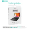 کاور کیبورددار مگنتی آیپد 10.9 و 11 اینچ کوتسی مدل COTECi Magnetice Sphit Keyboard Lither Case Ipad 10.9/11 64008 - Image 6