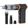 جت فن و جارو شارژی پرودو مدل Porodo 2 In 1 Air Duster & Vacuum Cleaner with 4 Replaceable Nozzles PDVC50BK