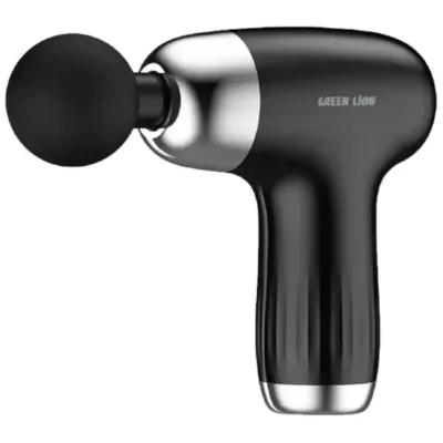 ماساژور تفنگی 6 حالته گرین لاین مدل Green Lion Mini Massage Gun GNMINMSGNBK