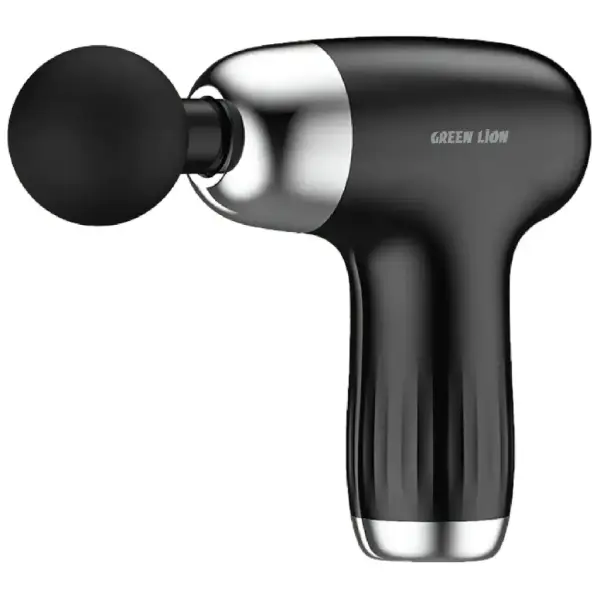 New-Project-2-53.webp ماساژور تفنگی 6 حالته گرین لاین مدل Green Lion Mini Massage Gun GNMINMSGNBK - Image 1
