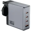 شارژر دیواری 140 وات گرین لاین مدل Green Lion GaN Premium UK Plug Wall Charger 140W