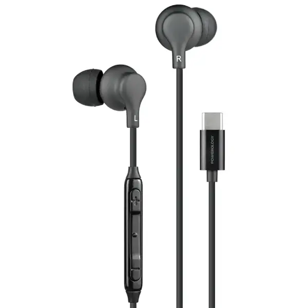 New-Project-3-7.webp هندزفری پاورولوژی مدل Powerology Type-C In-Ear Stereo Earphones - Image 1