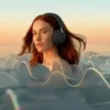 هدفون بلوتوثی پاورولوژی مدل Powerology Soliv hybrid ANC & ENC Casque ENC - Image 3