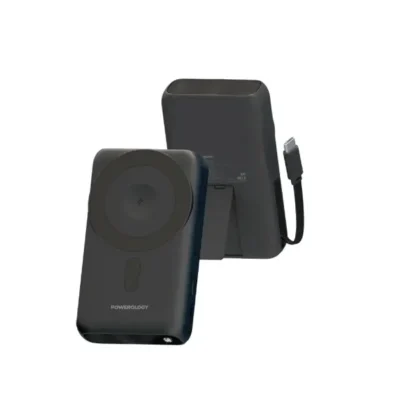 پاوربانک 10000 میلی‌آمپر 35 وات مگ‌سیف پاورولوژی مدل Powerology Richmond MagSafe Power Bank