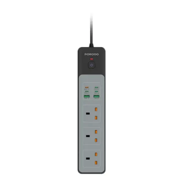 New-Project-51.webp چندراهی با 3 سوکت پرودو مدل Porodo Power Strip PDFWCH052BK - Image 1
