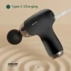 ماساژور تفنگی 6 حالته گرین لاین مدل Green Lion Mini Massage Gun GNMINMSGNBK - Image 5
