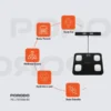 ترازو هوشمند دیجیتال پرودو مدل Porodo Lifestyle Precise Analysis Smart Scale - Image 5