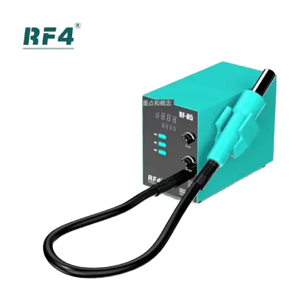 New-Project-82.webp هیتر آر اف فور مدل RF4 RF-H5 Hot Air Rework Station - Image 1