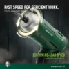 پیچ گوشتی شارژی گرین لاین مدل Green Lion GSD-54 Cordless Screwdriver GNGSD54CSGN - Image 8