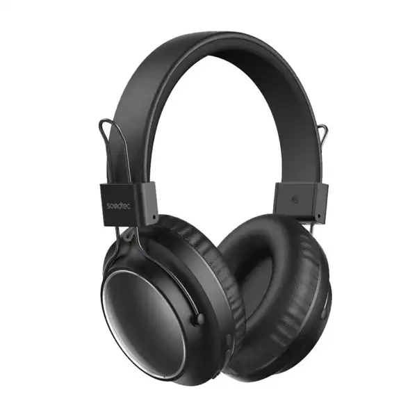 PDSTCYZ19BK-768x768-1.webp هدفون بلوتوث چرمی پرودو مدل Porodo soundtech smooth touch - Image 1