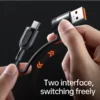 کابل تبدیل USB به USB-C /لایتنینگ /MicroUSB مک دودو مدل Mcdodo 3in2 PD CA-8880 - Image 3
