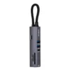 هاب 7 پورت USB-C هیسکا مدل Hiska HR-53 - Image 4