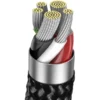 کابل شارژ ۲ متر ۲۰ وات بیسوس مدل Baseus Explorer Series CATS000101 - Image 4