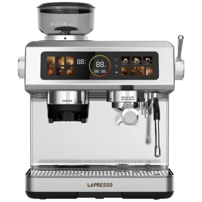 دستگاه قهوه‌ساز لپرسو مدل LPCFFSCM0098SL Lepresso Deliziosa Silver