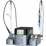 هویه دو قلو سه دسته آیکسون مدل AiXun T420D Dual Channel Soldering Station