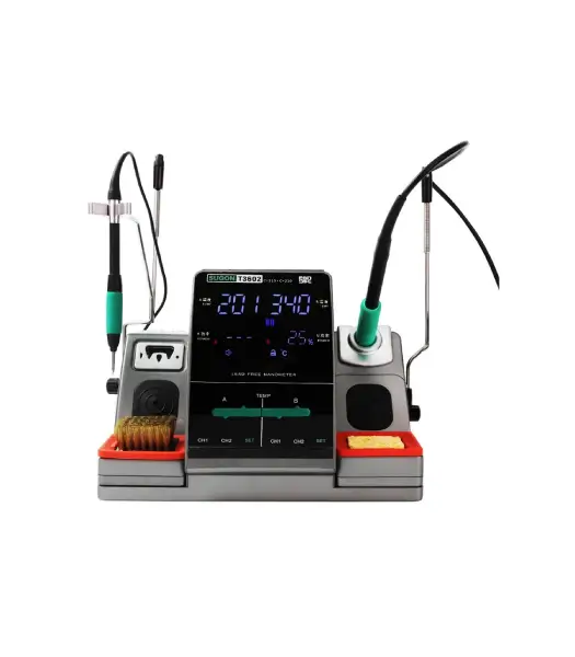 imgi_34_sugon-t3602-soldring-iron.webp هویه دو قلو سوگون مدل SUGON T3602 Dual Channel Soldering Station T210-T115 - Image 1