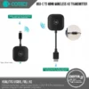 کیت فرستنده و گیرنده تصویر بی‌سیم با برد ۵۰ متر کوتسی مدل COTECi OF-050 Wireless HDMI Kit - Image 5