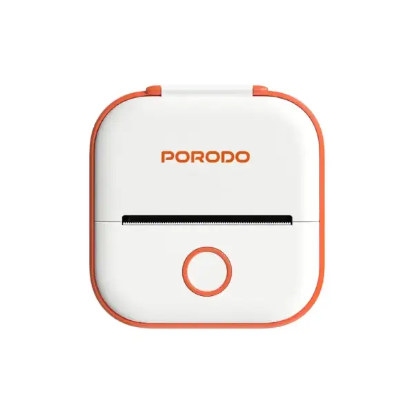 imgi_69_Porodo-Lifestyle-4-Function-Portable-Pumb-Orange-5.webp پرینتر حرارتی جیبی پرودو مدل Porodo Pocket HD Thermal Printer PDLFST048WH - Image 1