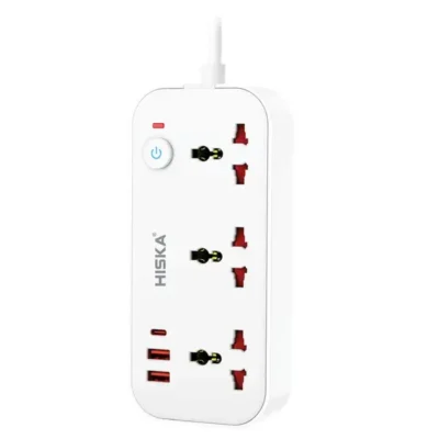 چند راهی برق 2500 وات هیسکا مدل Hiska CH-5511