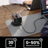 شارژر هوشمند رومیزی 140 وات جویروم مدل Joyroom JR-TRD01 PODIX - Image 10