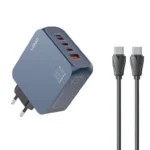 شارژر دیواری ۱۰۰ وات الدینیو مدل LDNIO Q8