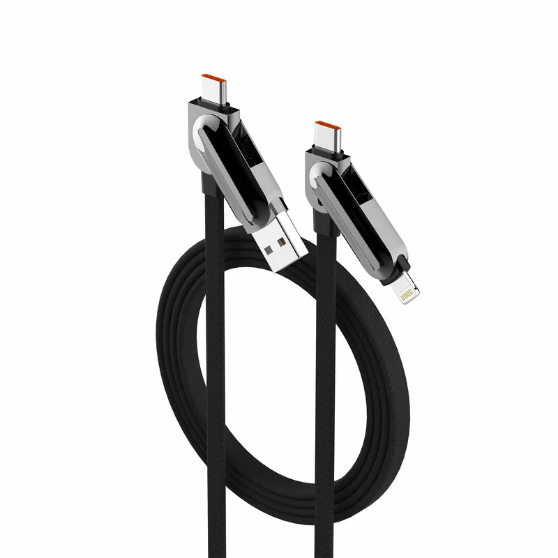 imageye___-_imgi_3_6a92000e83f0488e6660b554b1cd6af88f25cca6_1781435621.webp کابل تبدیل USB-C به USB و لایتنینگ الدنیو مدل LDNIO LC25 - Image 1