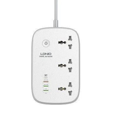 imageye___-_imgi_47_ed99fcb9c1864ed6be8cafba5e551658.webp چندراهی برق هوشمند الدینیو مدل LDNIO SCW3451 - Image 1